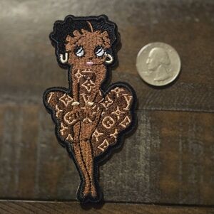 Brown Betty Iron-on Patch